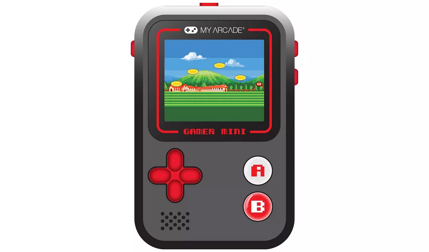 My Arcade Gamer Mini Classic Gaming System - Black & Red