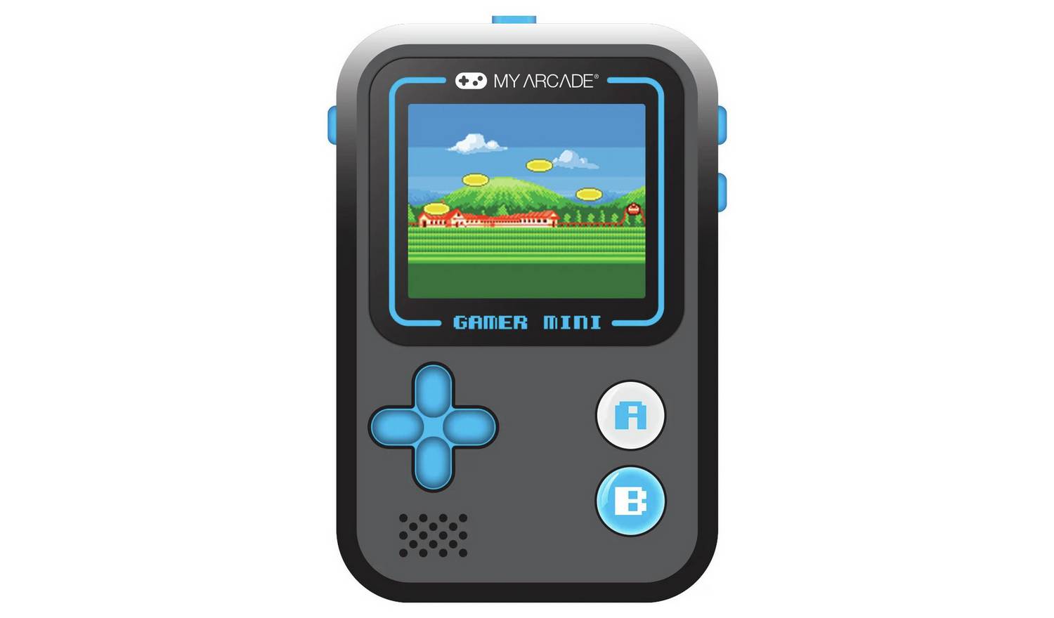 My Arcade Gamer Mini Classic Gaming System - Black & Blue