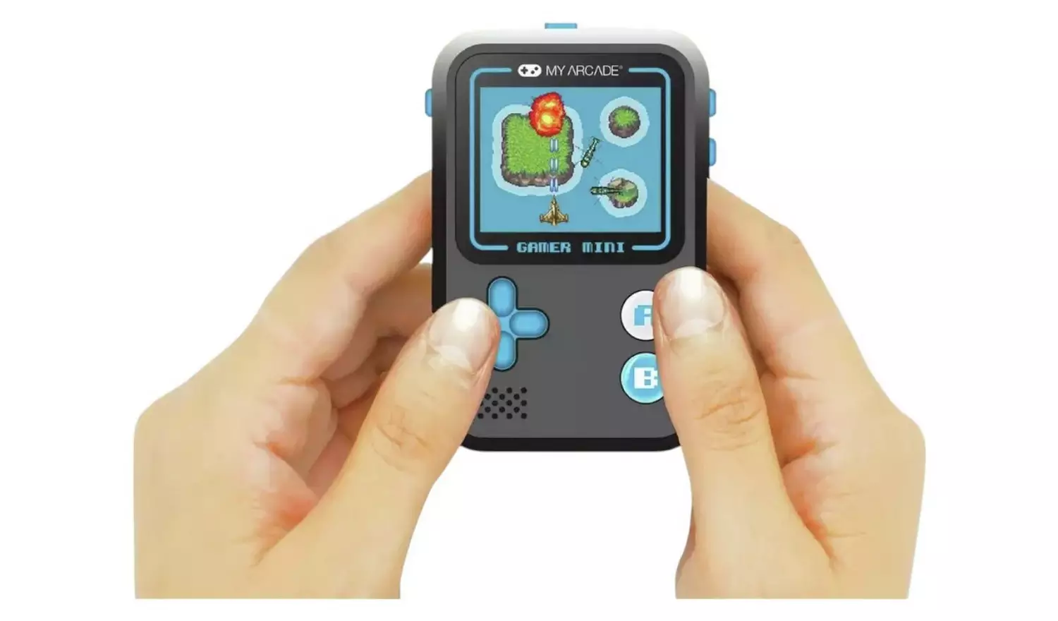 My Arcade Gamer Mini Classic Gaming System - Black & Blue