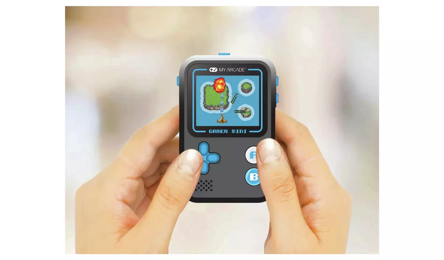 My Arcade Gamer Mini Classic Gaming System - Black & Blue