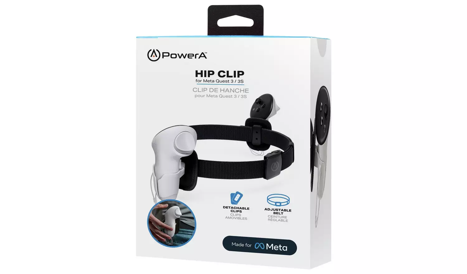 PowerA Hip Clip For Meta Quest 3 / 3S