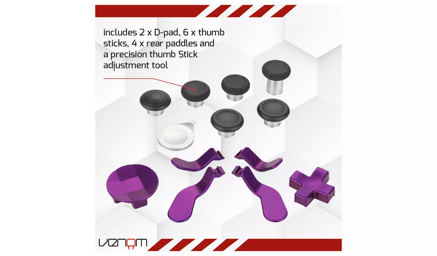 Venom Xbox Series 2/Core Controller Customisation Kit