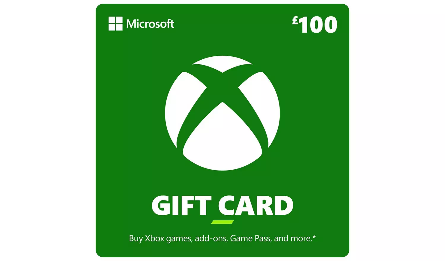Xbox 100 GBP Gift Card