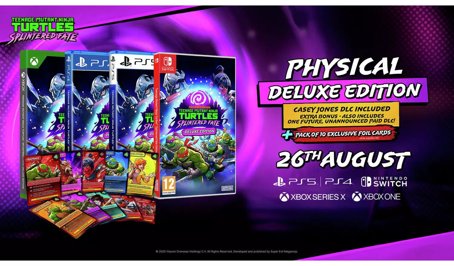 TMNT: Splintered Fate Xbox One & Series X Game Pre-Order