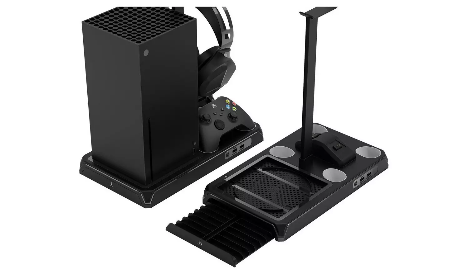 iMP DLX Multi-Function Stand with Battery Packs for Xbox