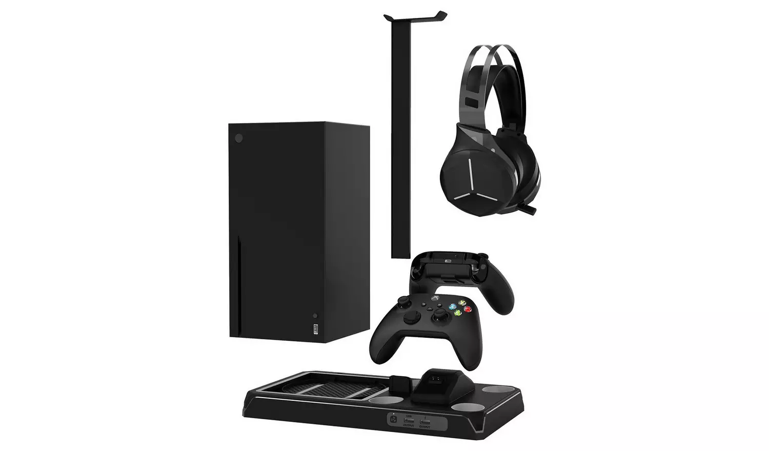 iMP DLX Multi-Function Stand with Battery Packs for Xbox