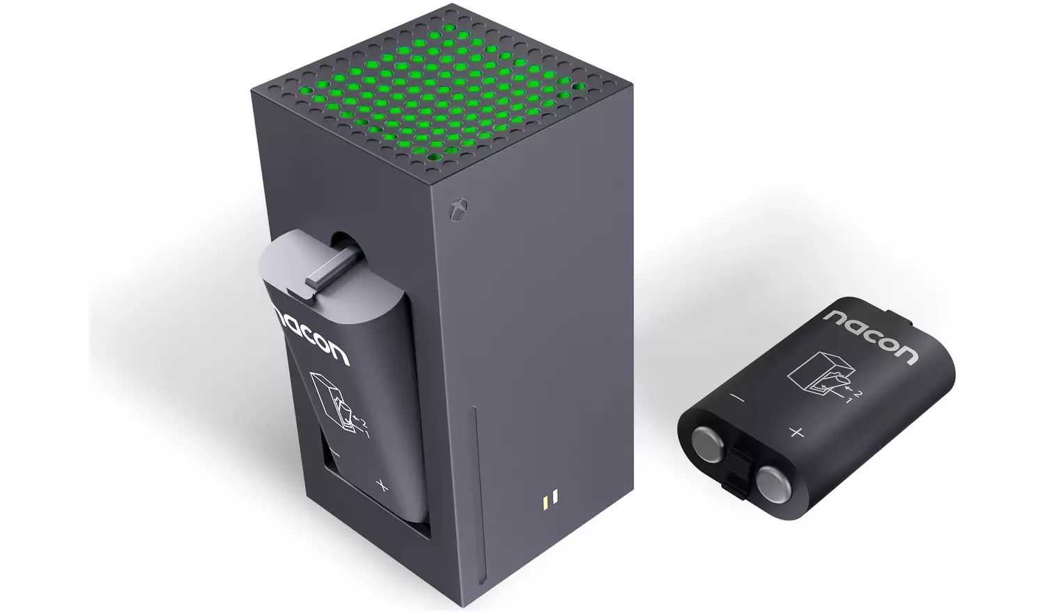 Nacon Double External Battery / Charger For Xbox Controllers