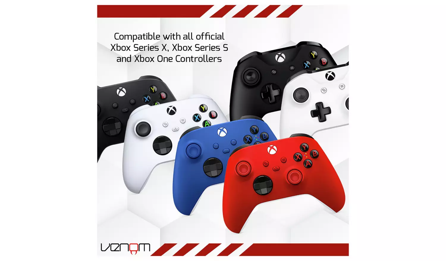 Venom Twin Rechargeable Battery Packs Xbox Series X/S & One