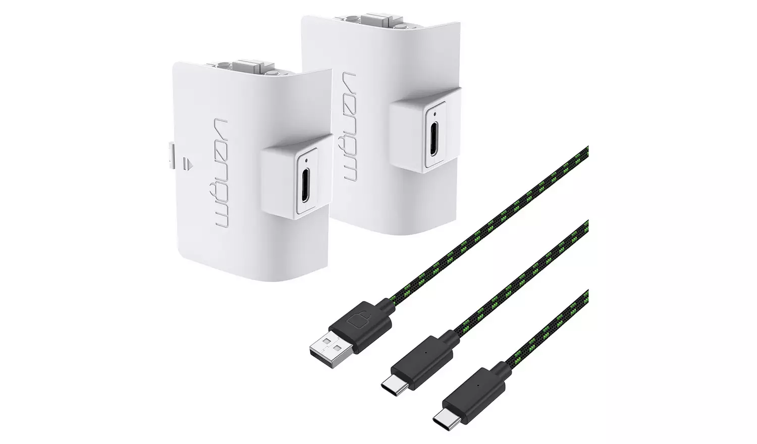 Venom Twin Rechargeable Battery Packs Xbox Series S/X & One