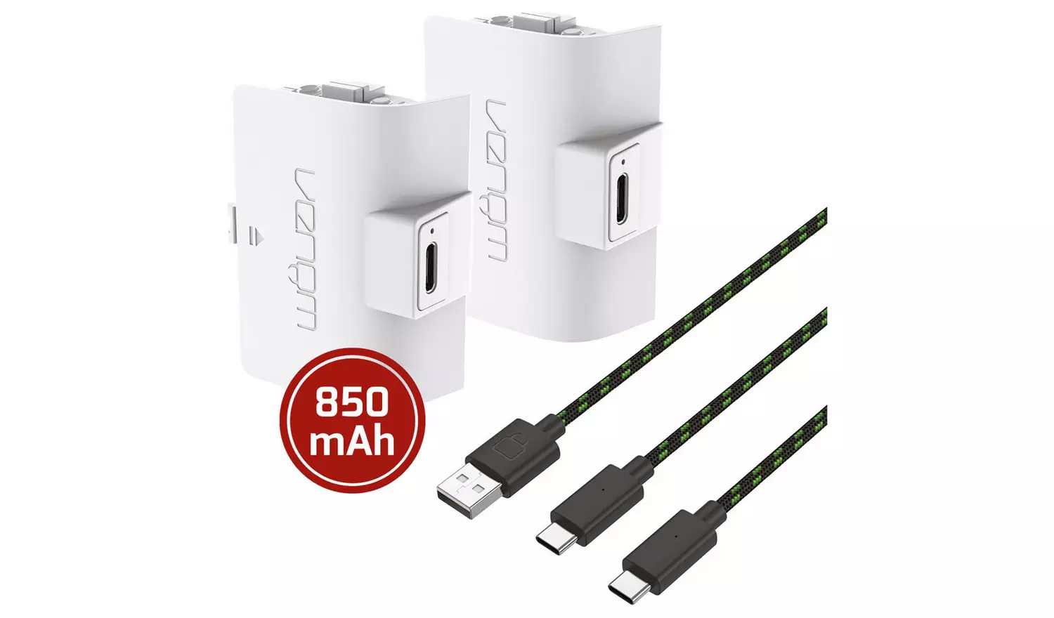 Venom Twin Rechargeable Battery Packs Xbox Series S/X & One