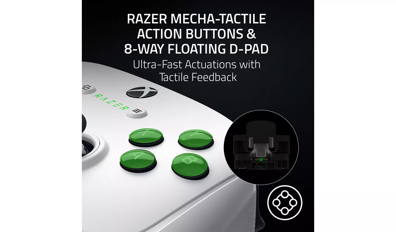 Razer Wolverine V3 Pro Xbox Wireless Gaming Controller White