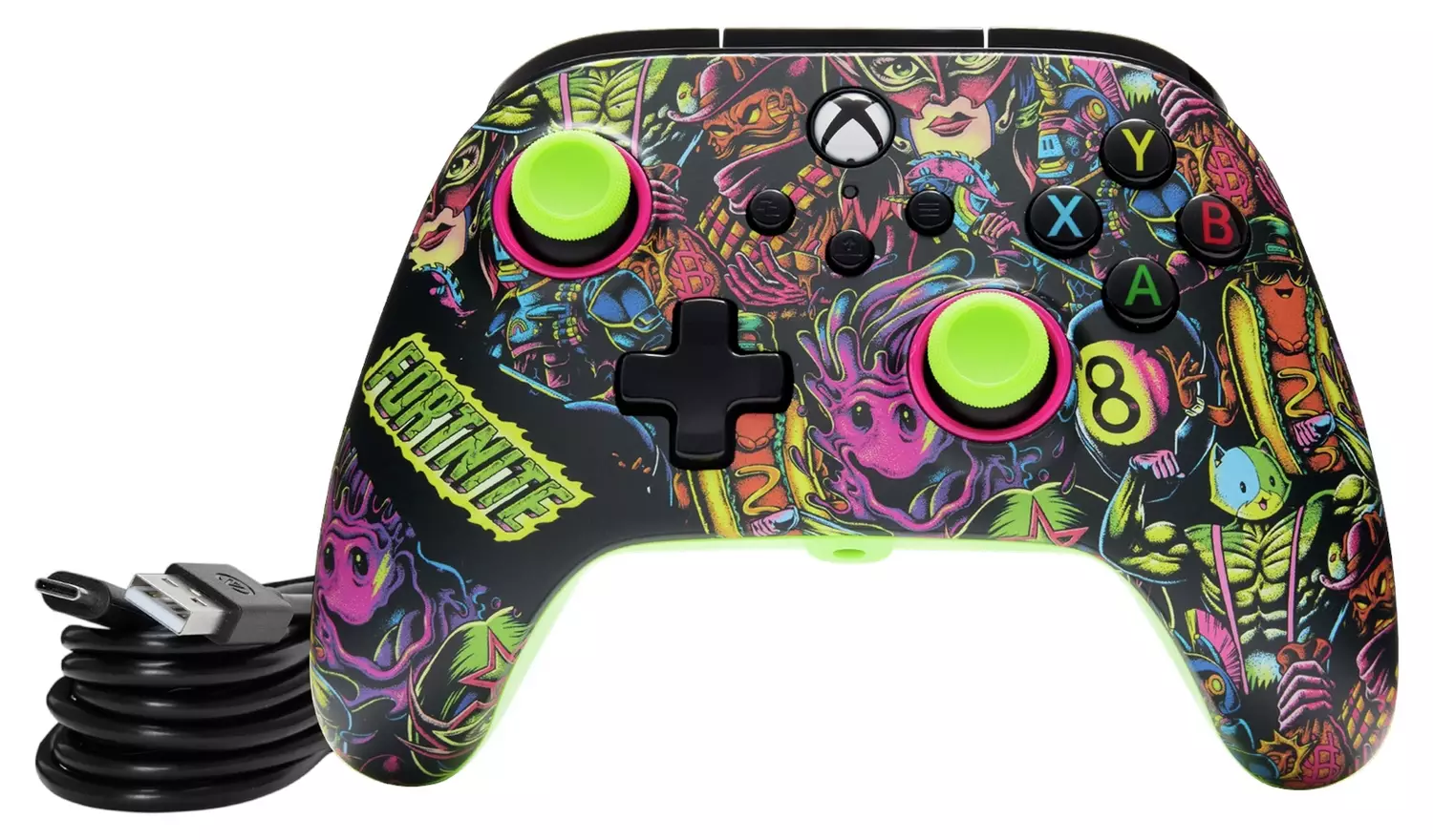 PowerA Advantage Xbox Wired Controller - Fortnite Glow