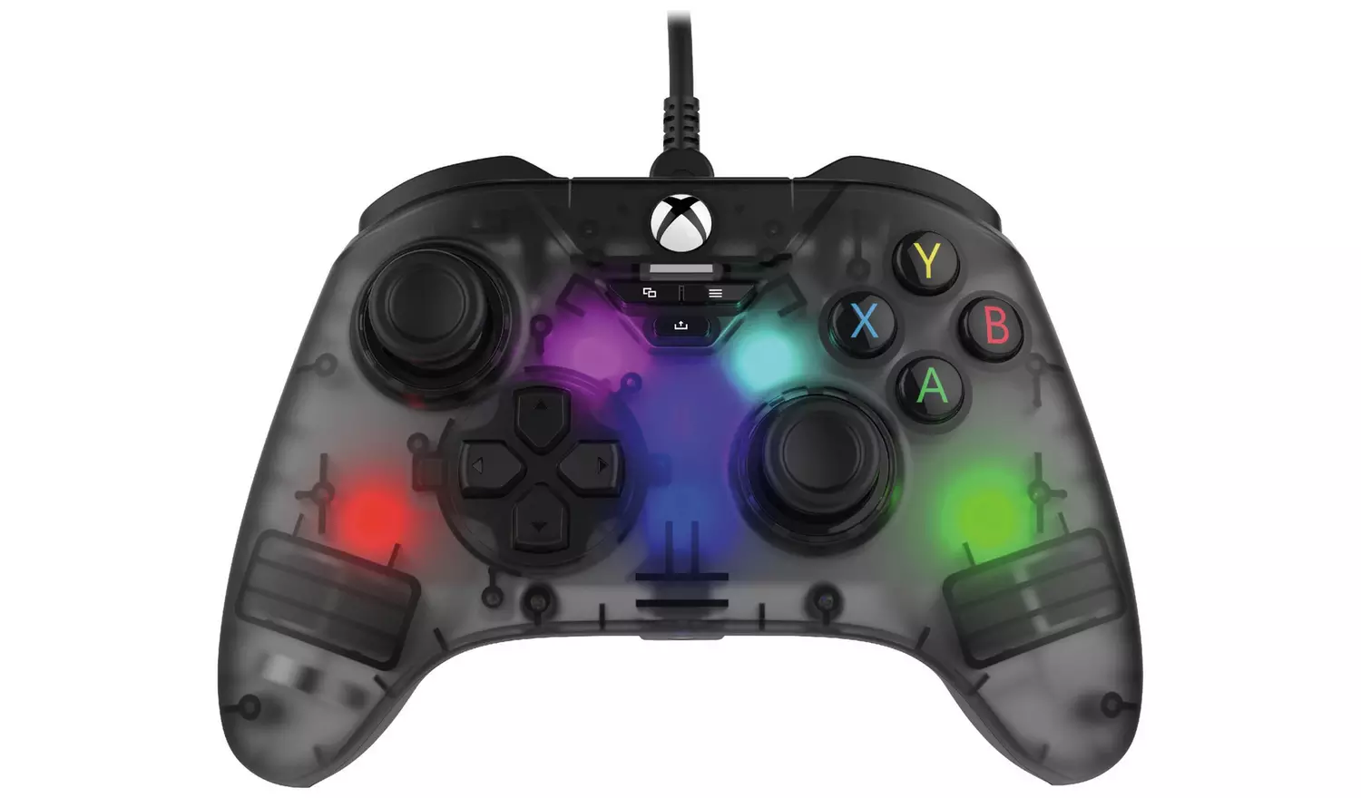 Snakebyte Gamepad RGB X Xbox Wired Controller - Grey