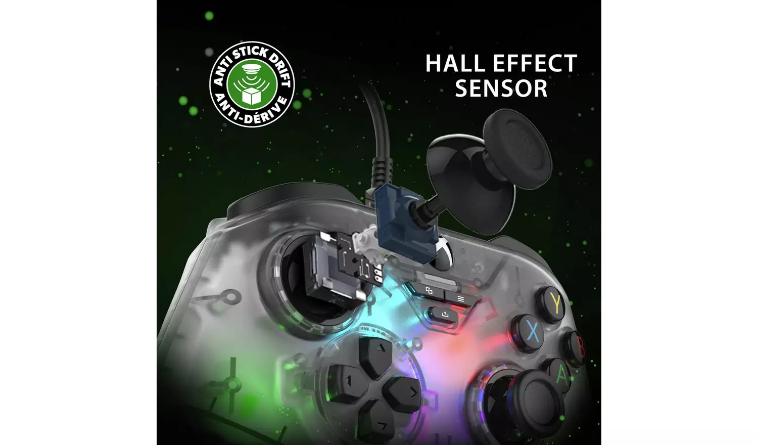 Snakebyte Gamepad RGB X Xbox Wired Controller - Grey