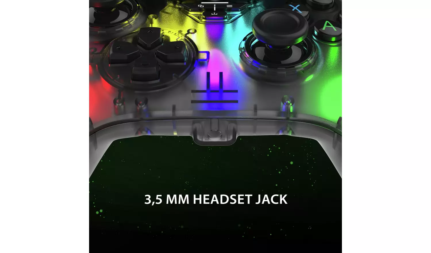 Snakebyte Gamepad RGB X Xbox Wired Controller - Grey