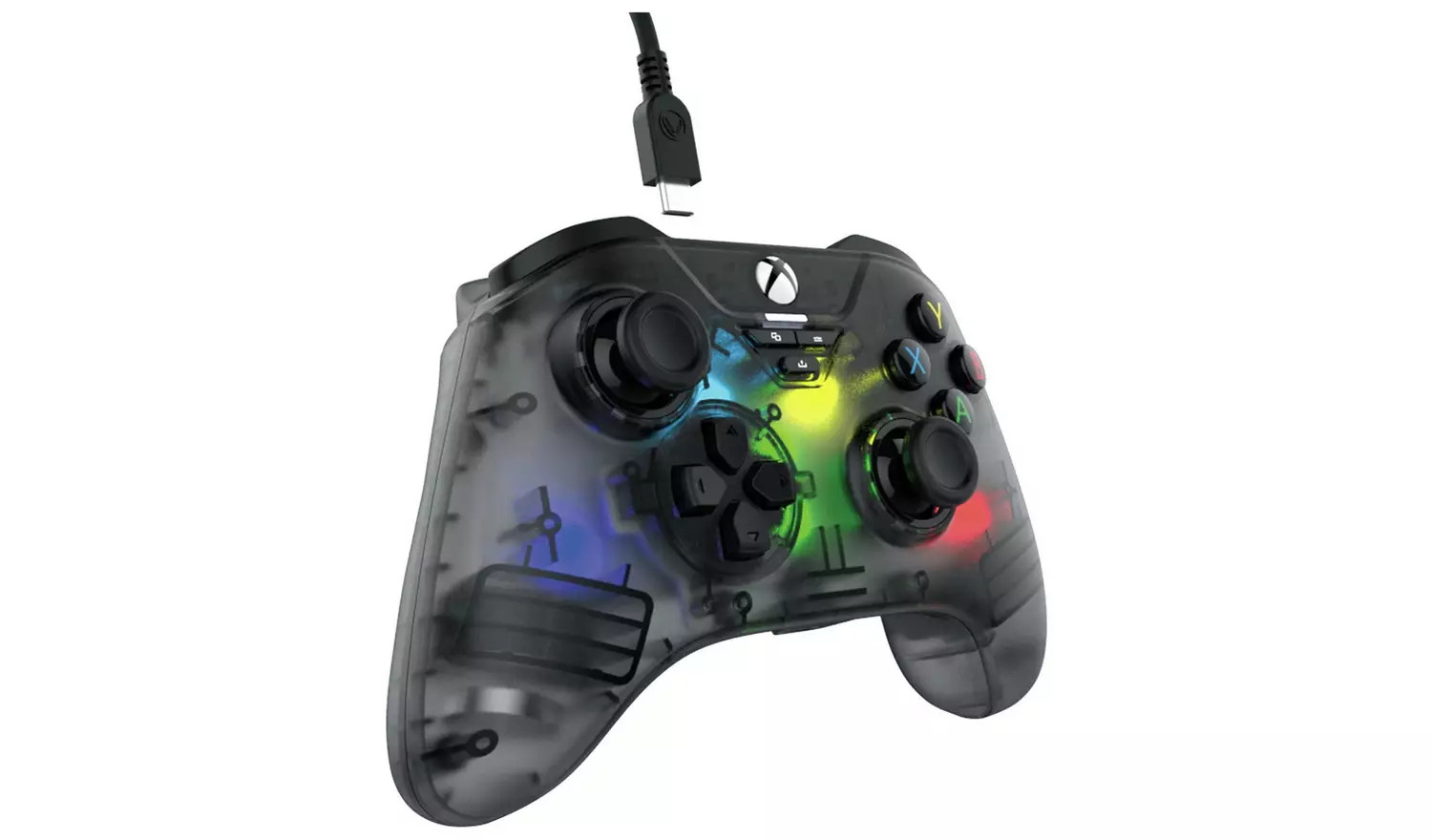 Snakebyte Gamepad RGB X Xbox Wired Controller - Grey