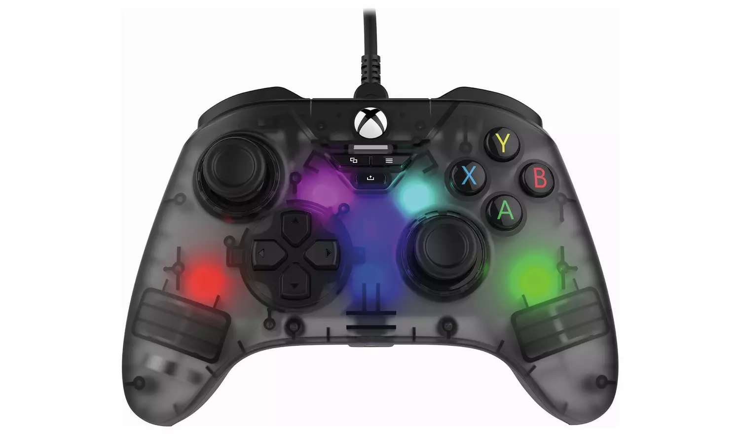 Snakebyte Gamepad RGB X Xbox Wired Controller - Grey