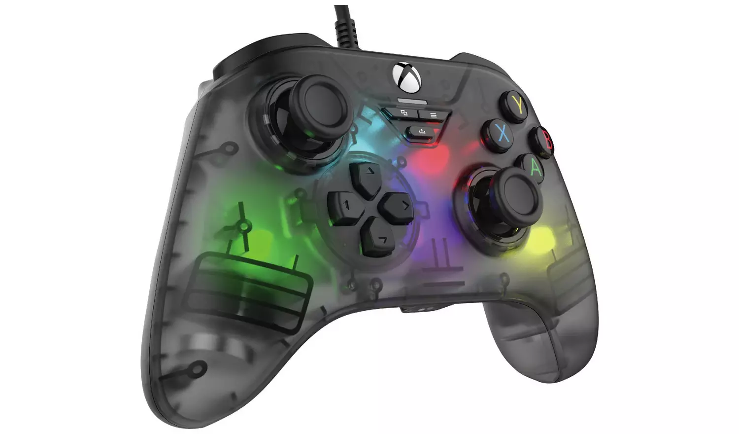 Snakebyte Gamepad RGB X Xbox Wired Controller - Grey