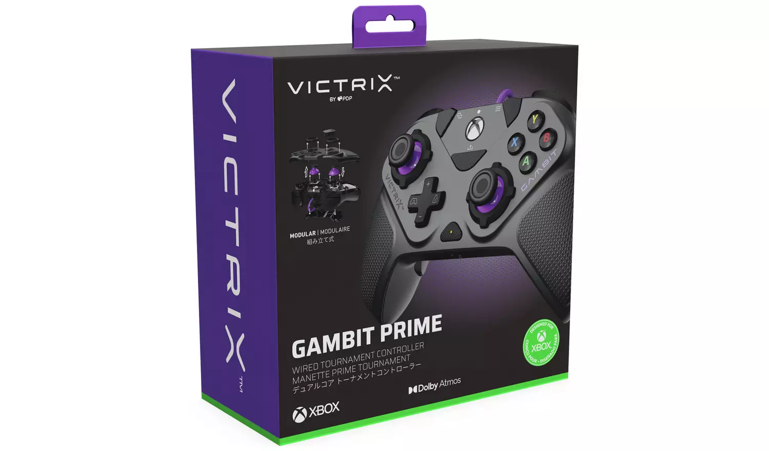 PDP Victrix Gambit Prime Xbox Wired Controller - Black