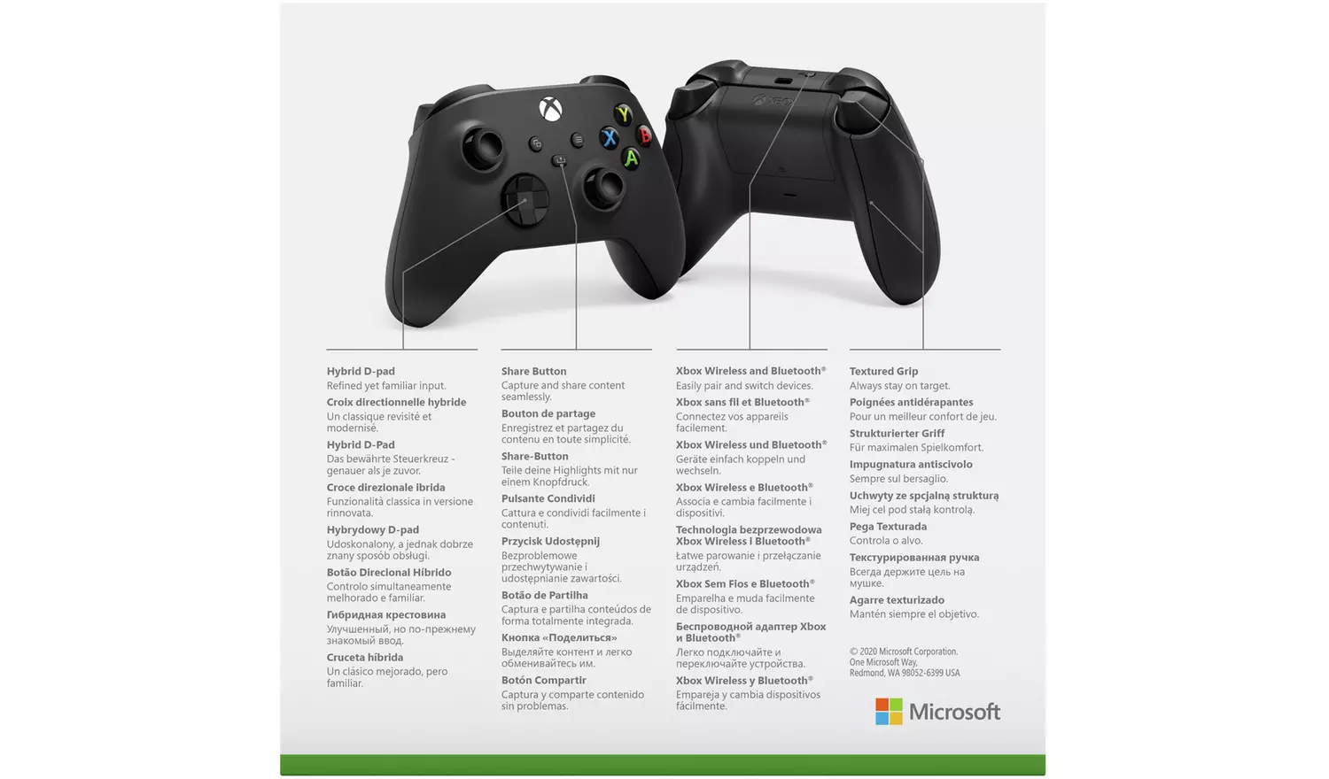 Official Xbox Series X/S Wireless Controller - Carbon Black