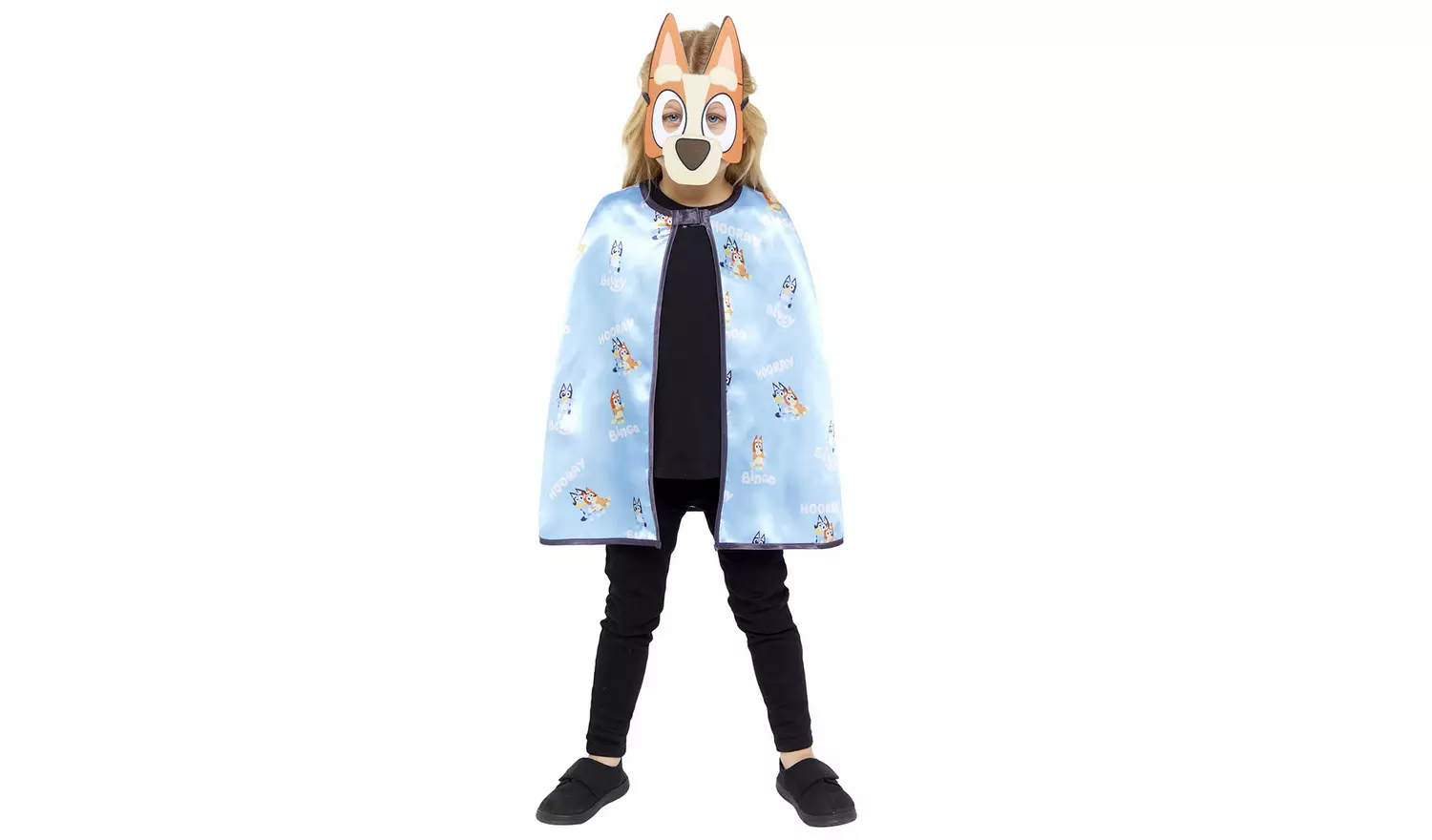 Bluey Cape & Mask One Size