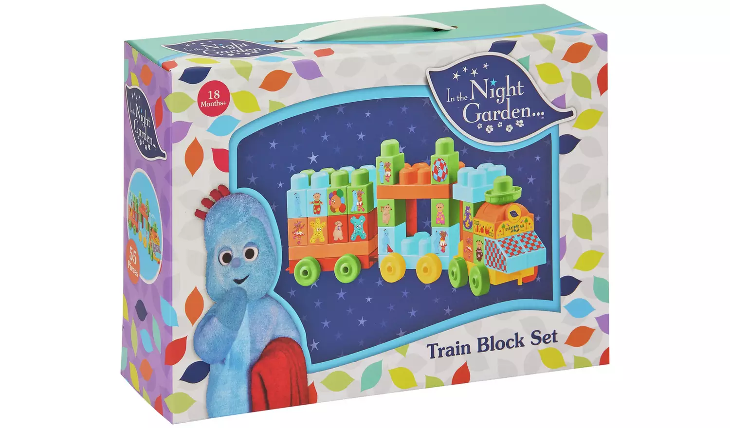In The Night Garden 55 Piece Block Train Set