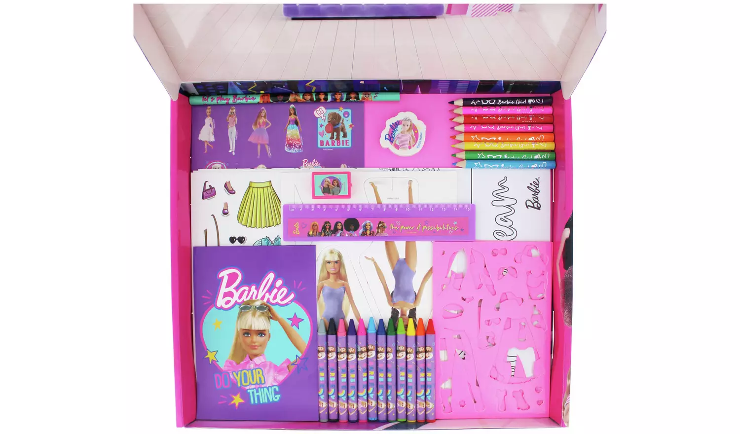 Barbie Large Art Colouring Set