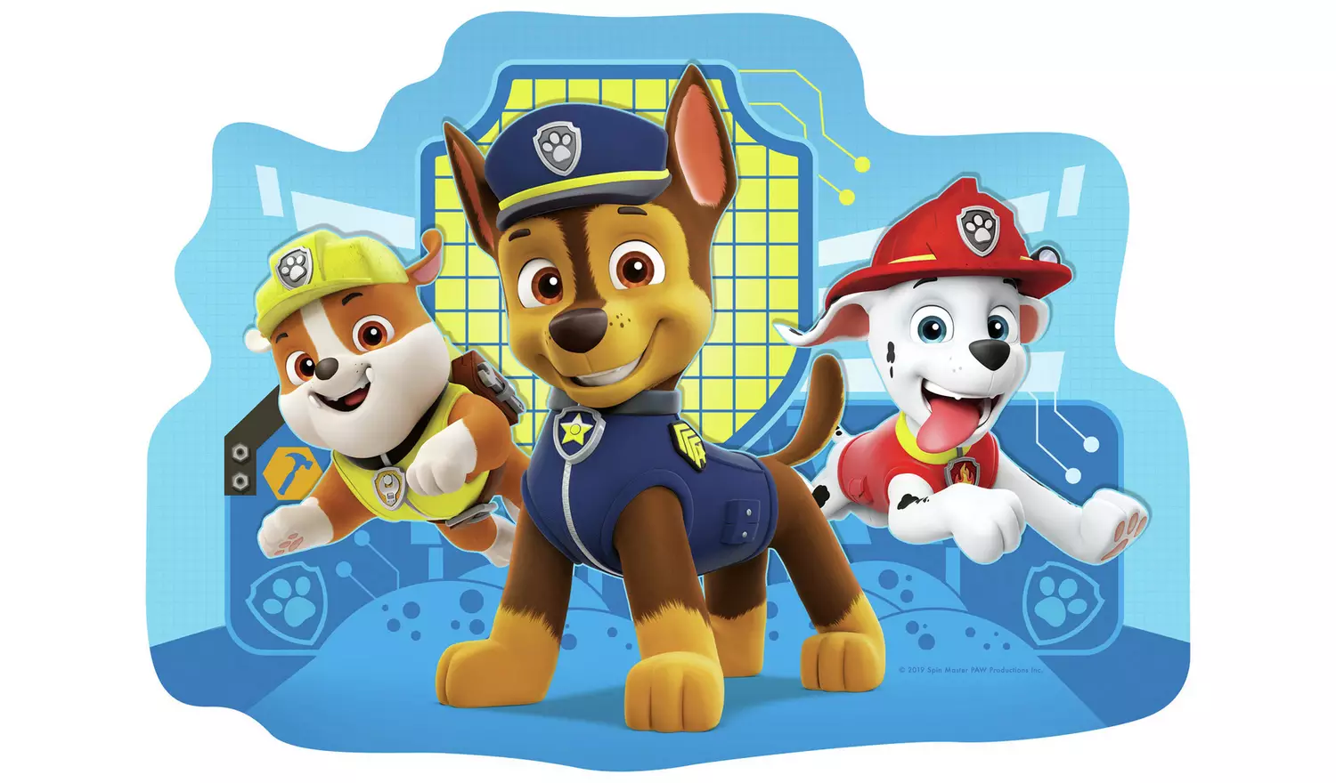 Ravensburger PAW Patrol Floor 4 Shaped Jigsaw Puzzles