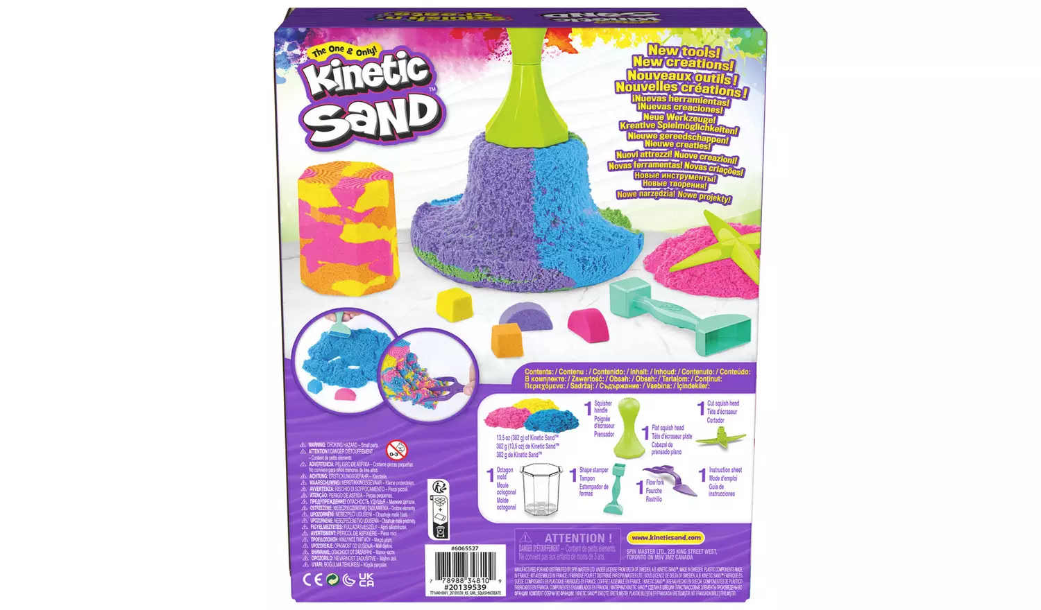 Kinetic Sand Squish N' Create Playset