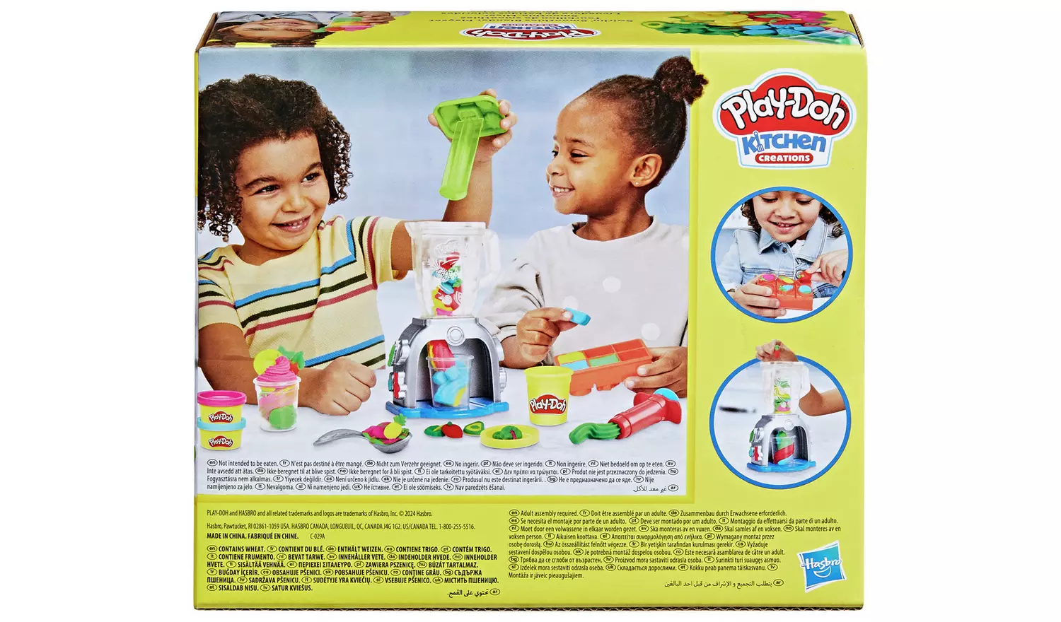 Play-Doh Swirlin' Smoothies Blender with 5 Tubs Playset