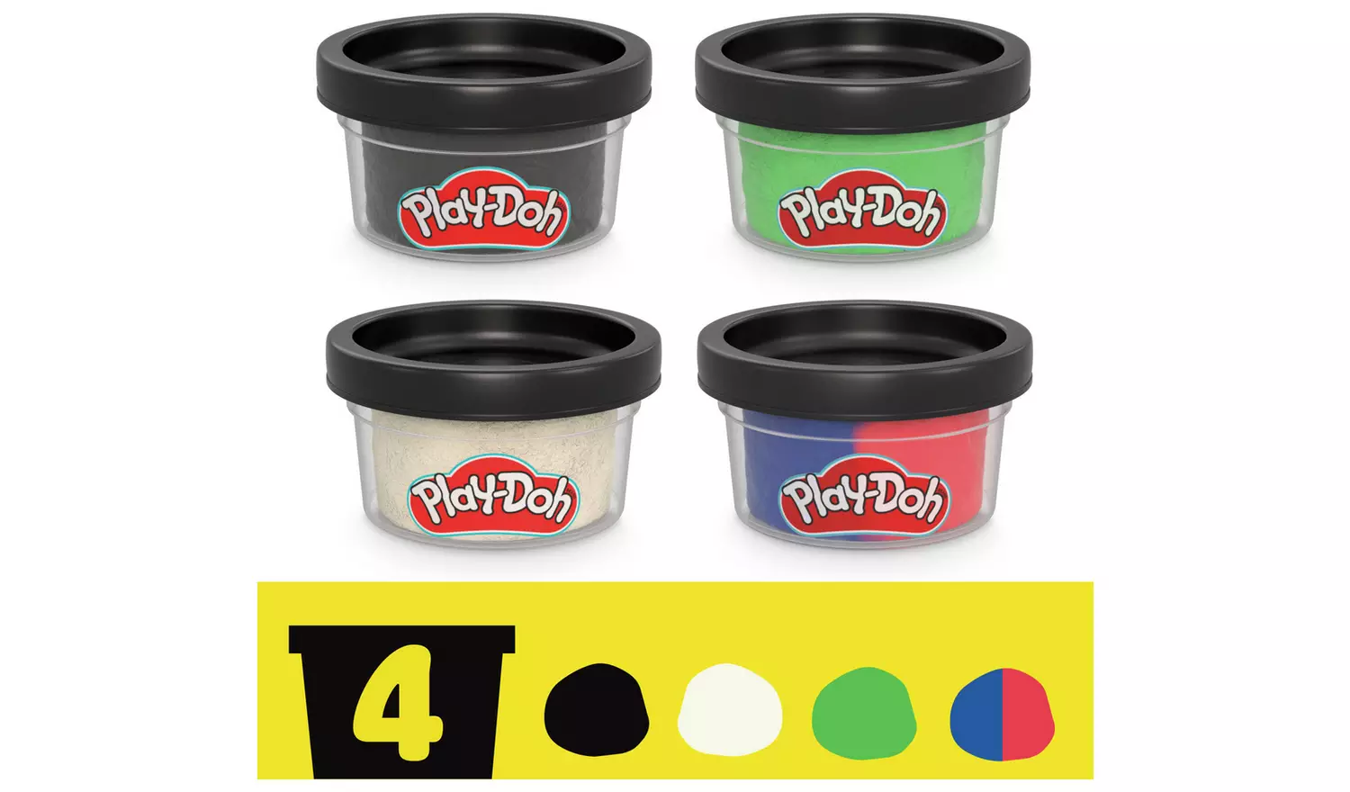 Play-Doh Star Wars Squish & Slice Lightsabers with 4 Tubs