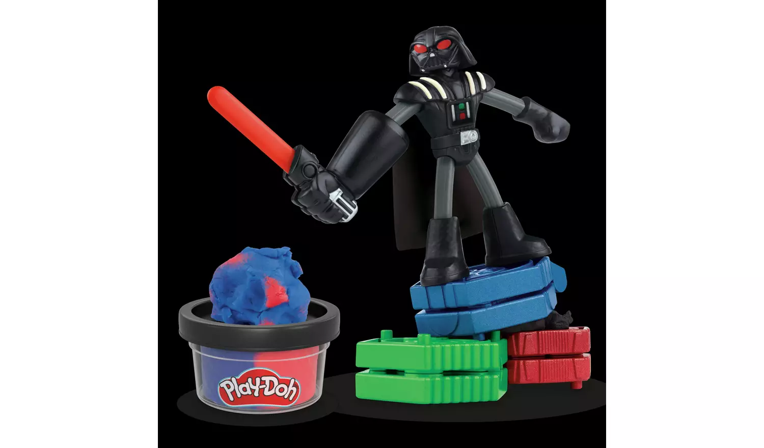 Play-Doh Star Wars Squish & Slice Lightsabers with 4 Tubs