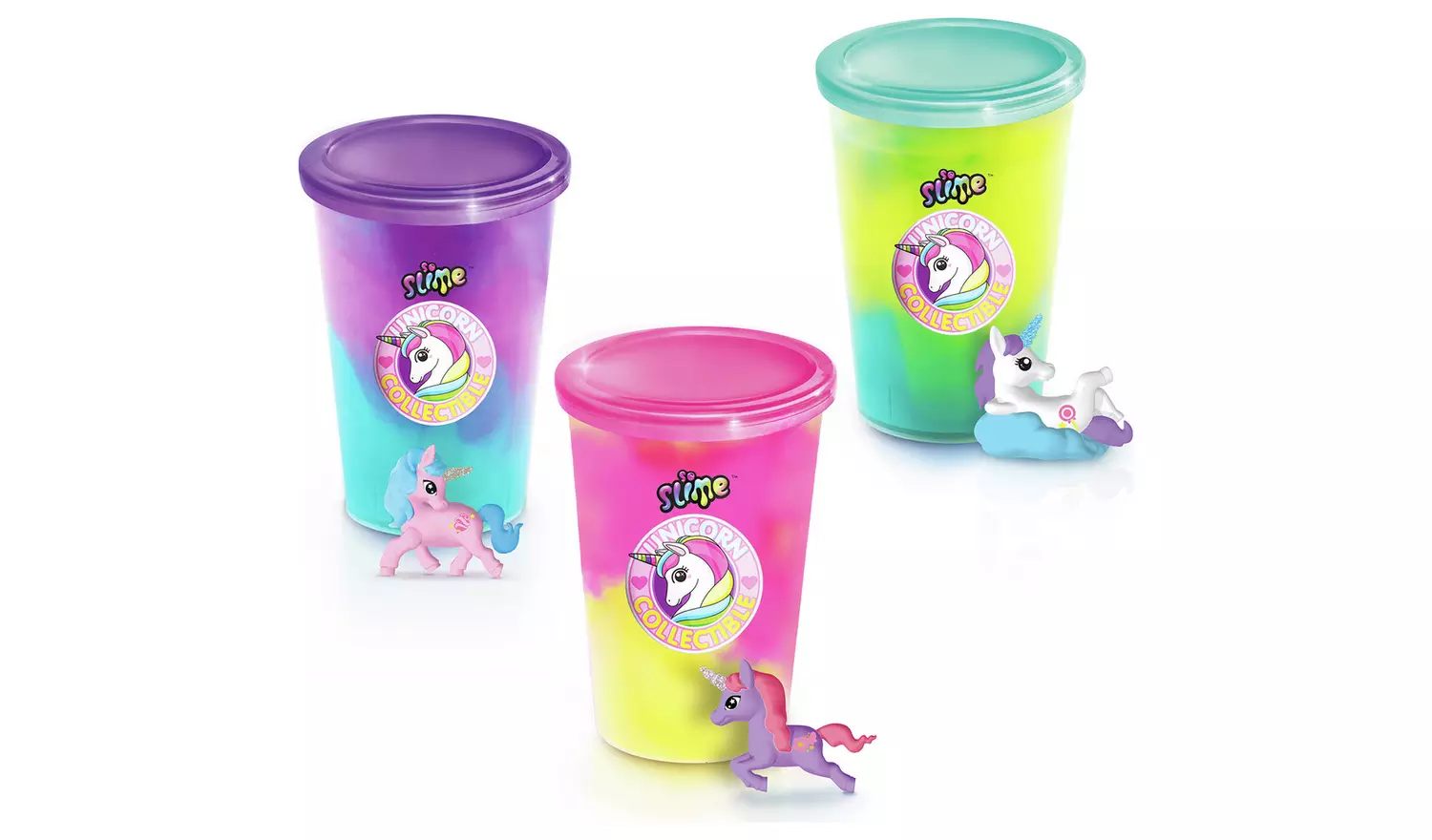 So Slime Collectable Unicorn-Pack of 3