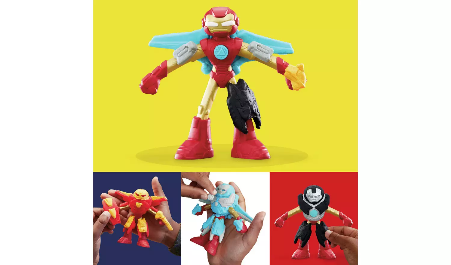 Play-Doh Marvel Iron Man Maker Lab with 6 Tubs