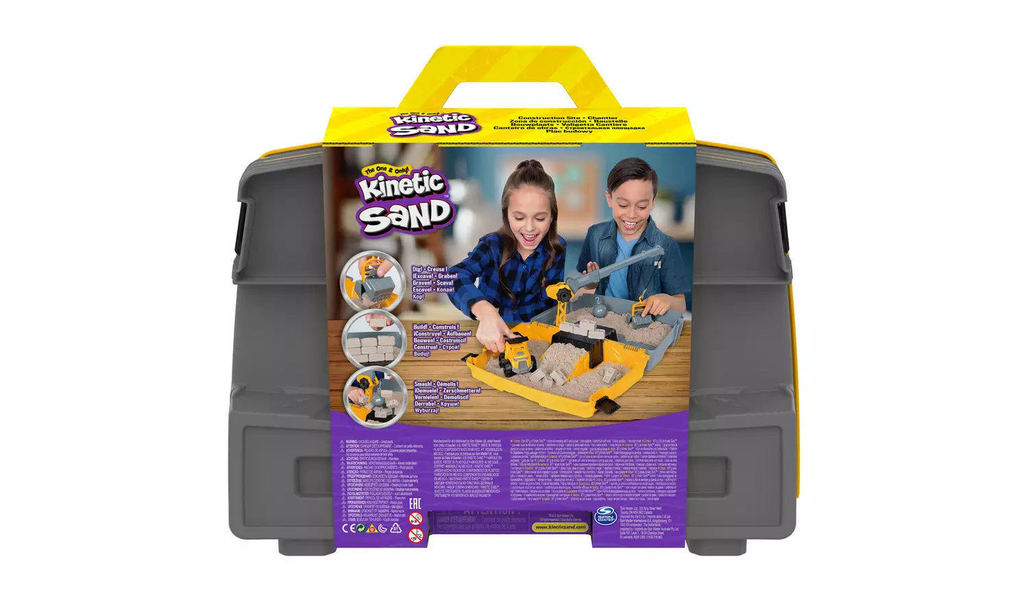 Kinetic Sand Construction Box Playset