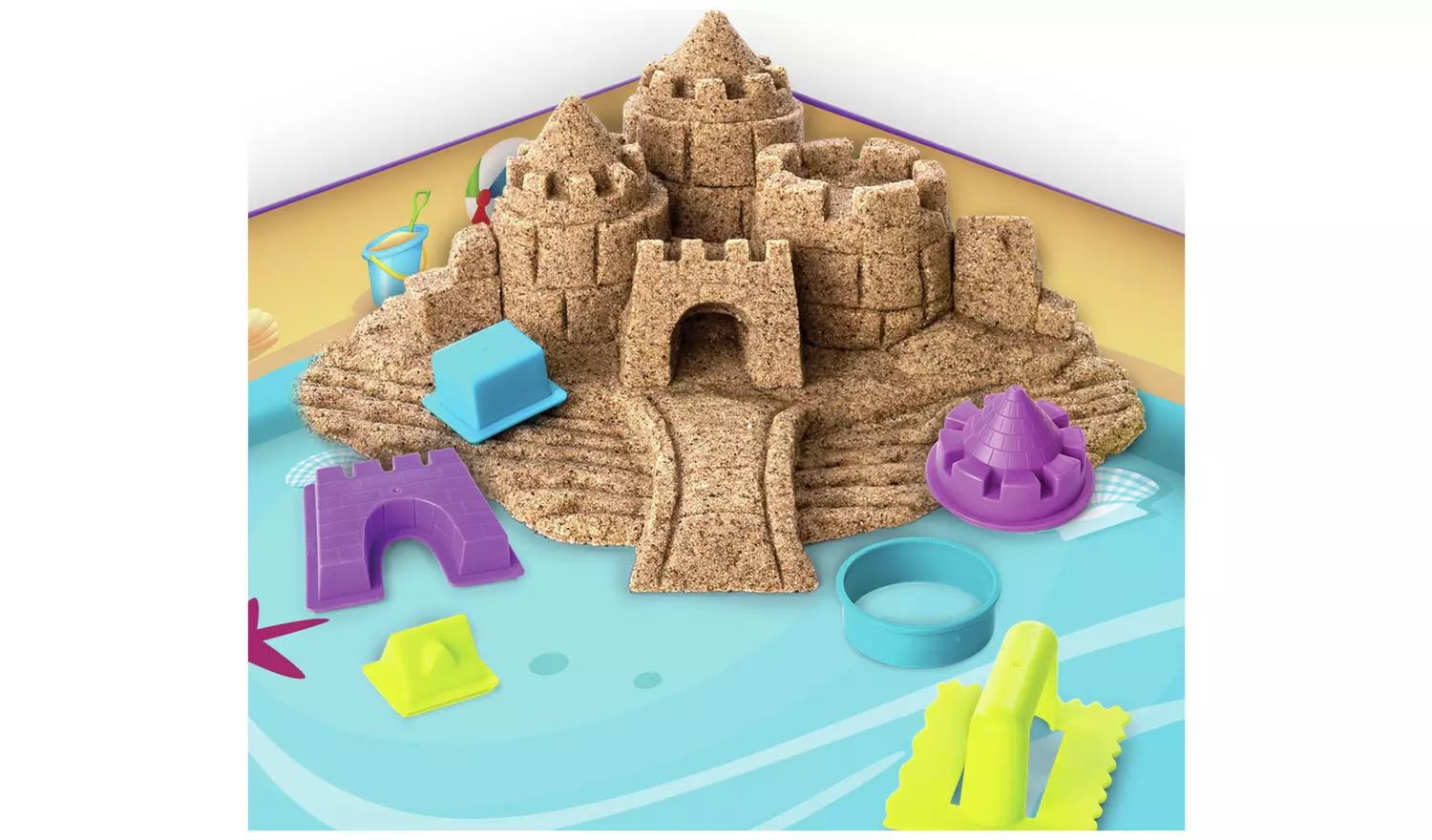 Kinetic Sand Beach Day Fun Set