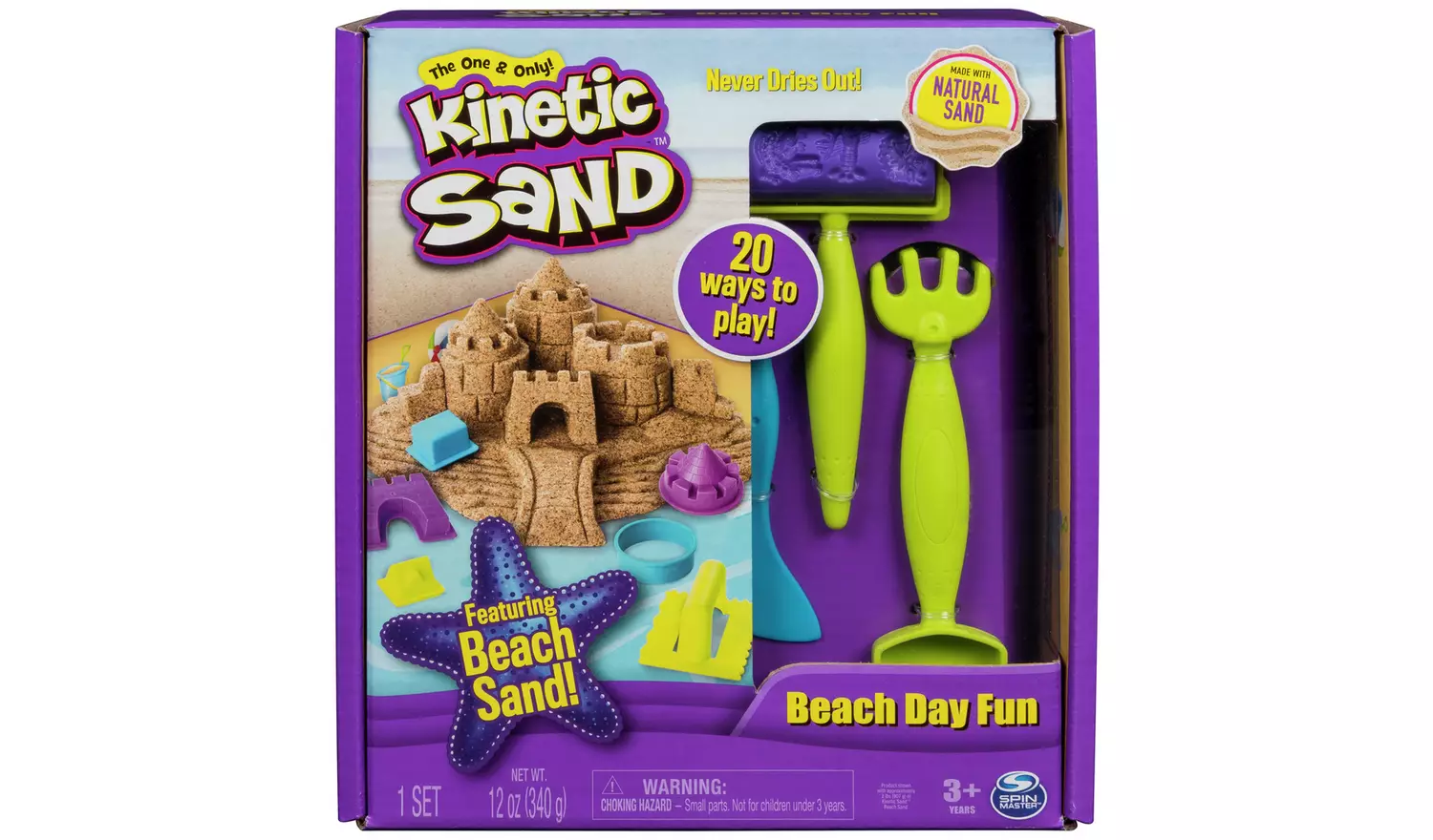 Kinetic Sand Beach Day Fun Set