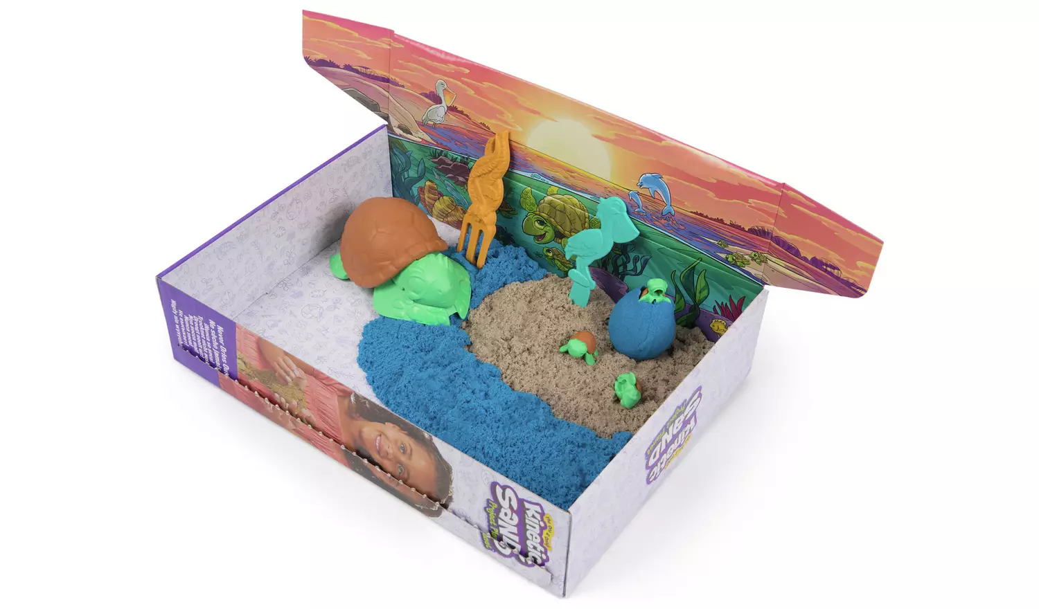 Kinetic Sand Turtle Beach Set