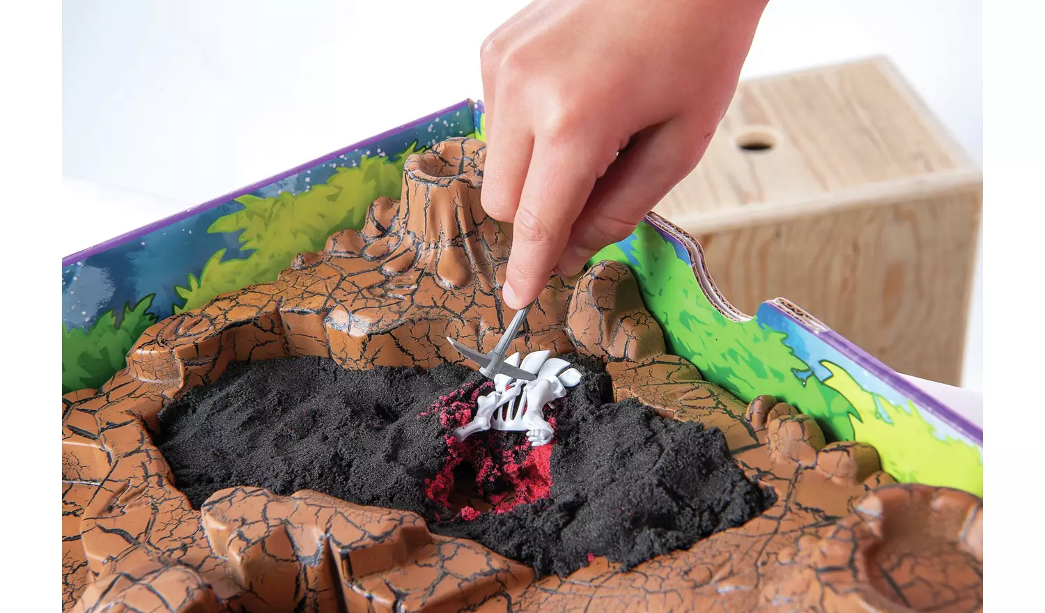Kinetic Sand Dino Dig Playset