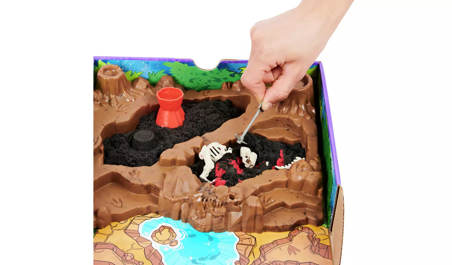 Kinetic Sand Dino Dig Playset