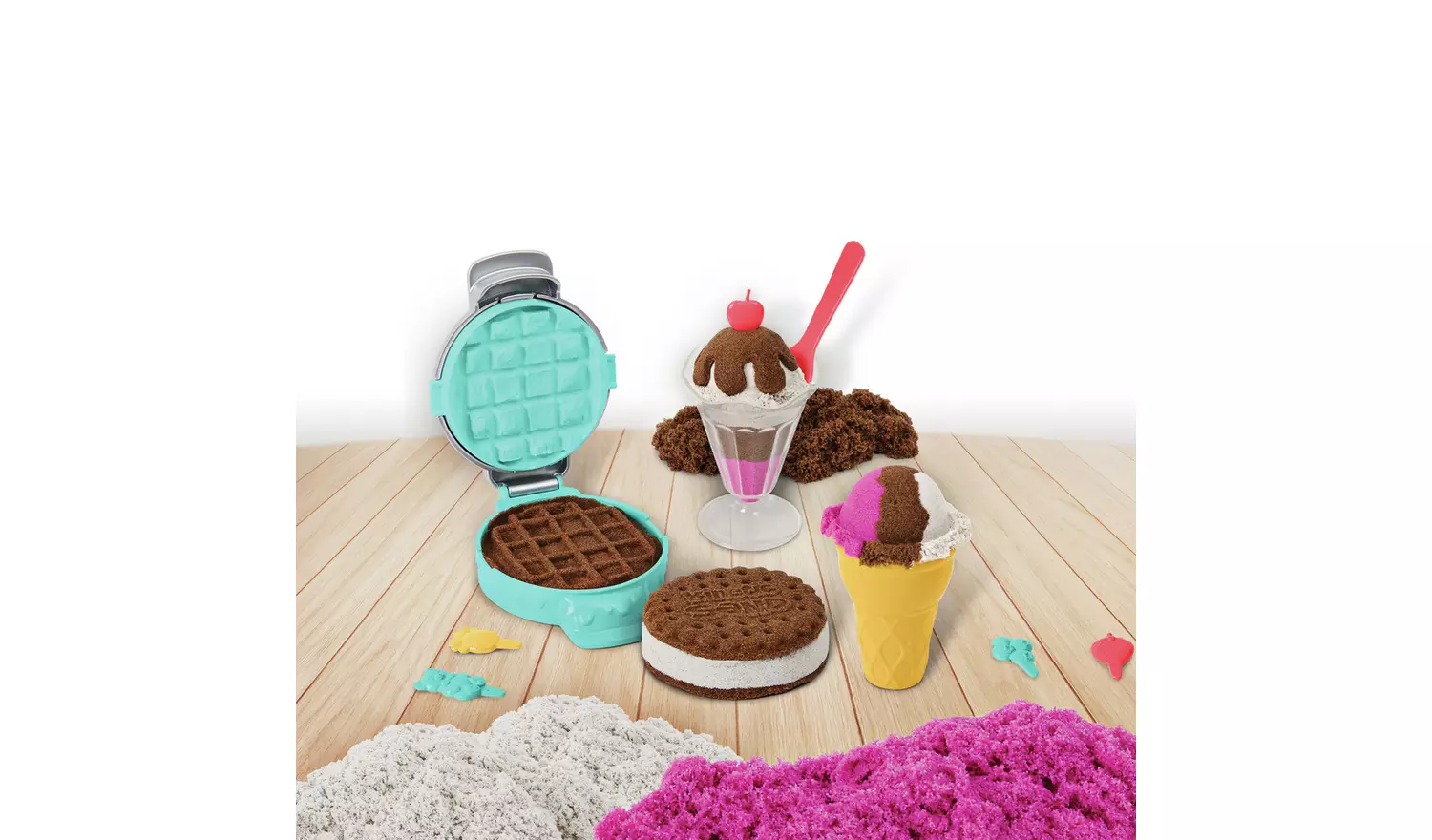 Kinetic Sand Ice Cream Treats Playset