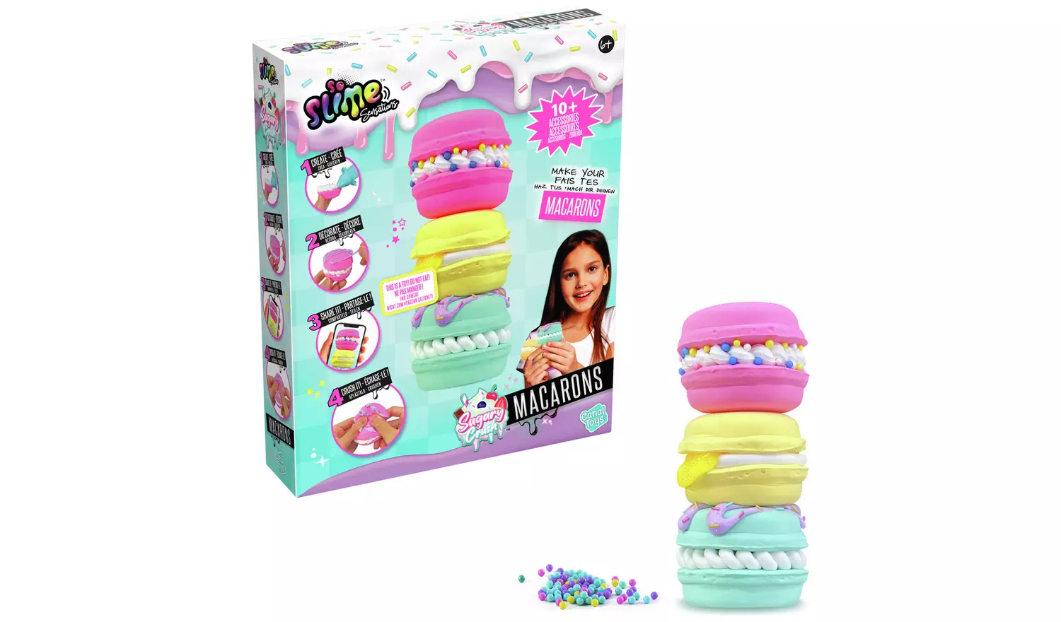 So Slime Sensations Sugary Crush Macarons