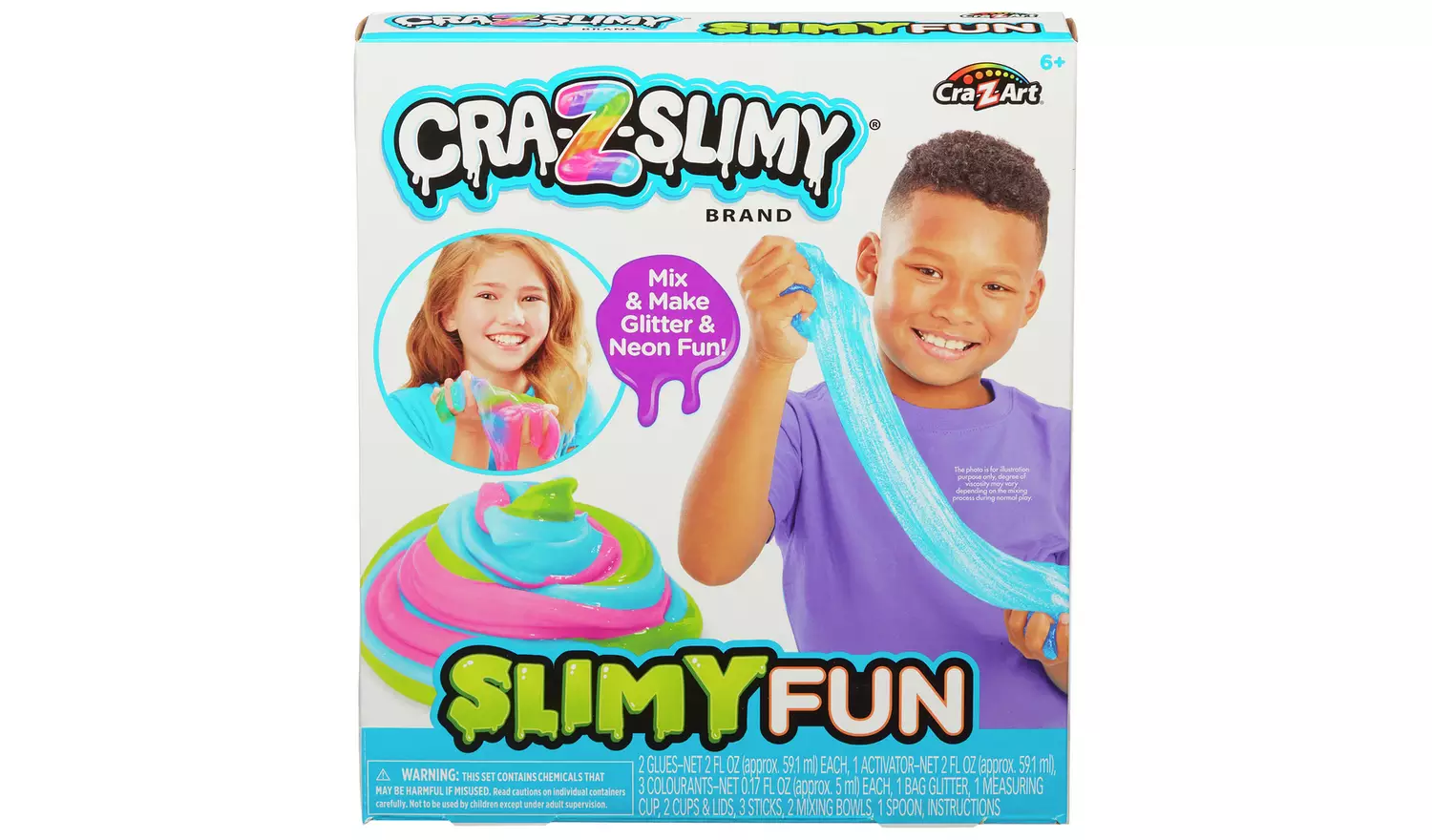 Cra Z Slimy Fun Set