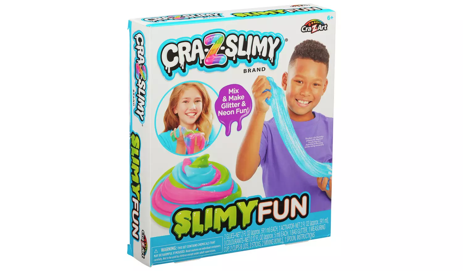 Cra Z Slimy Fun Set