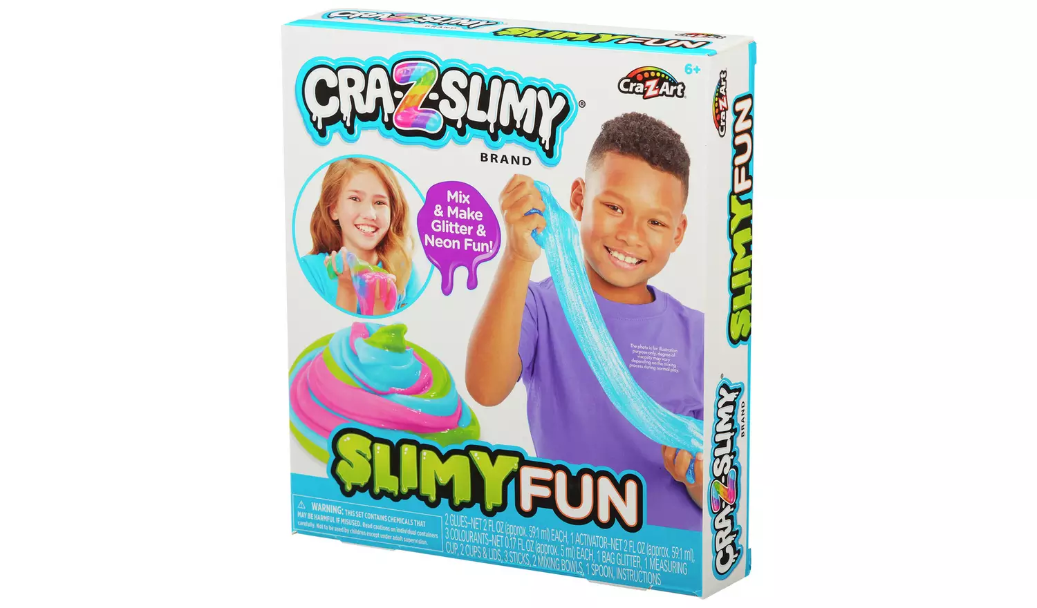 Cra Z Slimy Fun Set