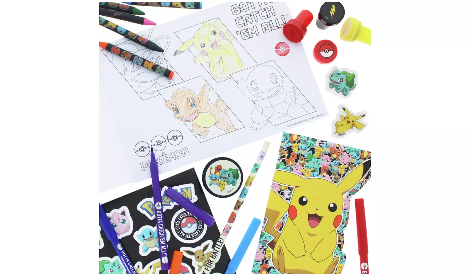 Pokemon Activity Colouring Set