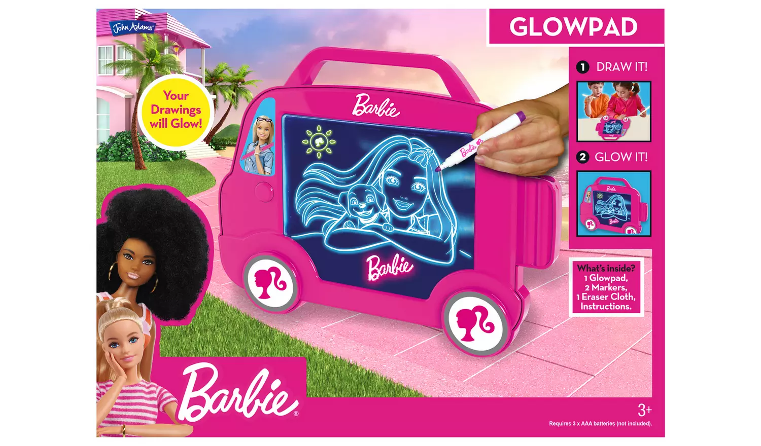 Glowpad Style Barbie Camper Van