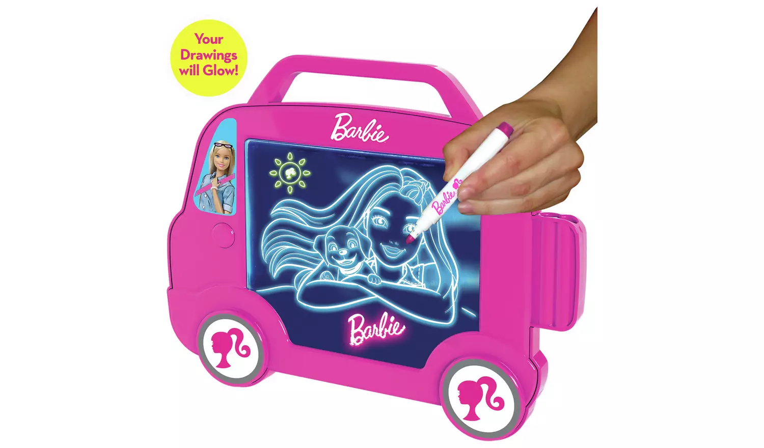Glowpad Style Barbie Camper Van