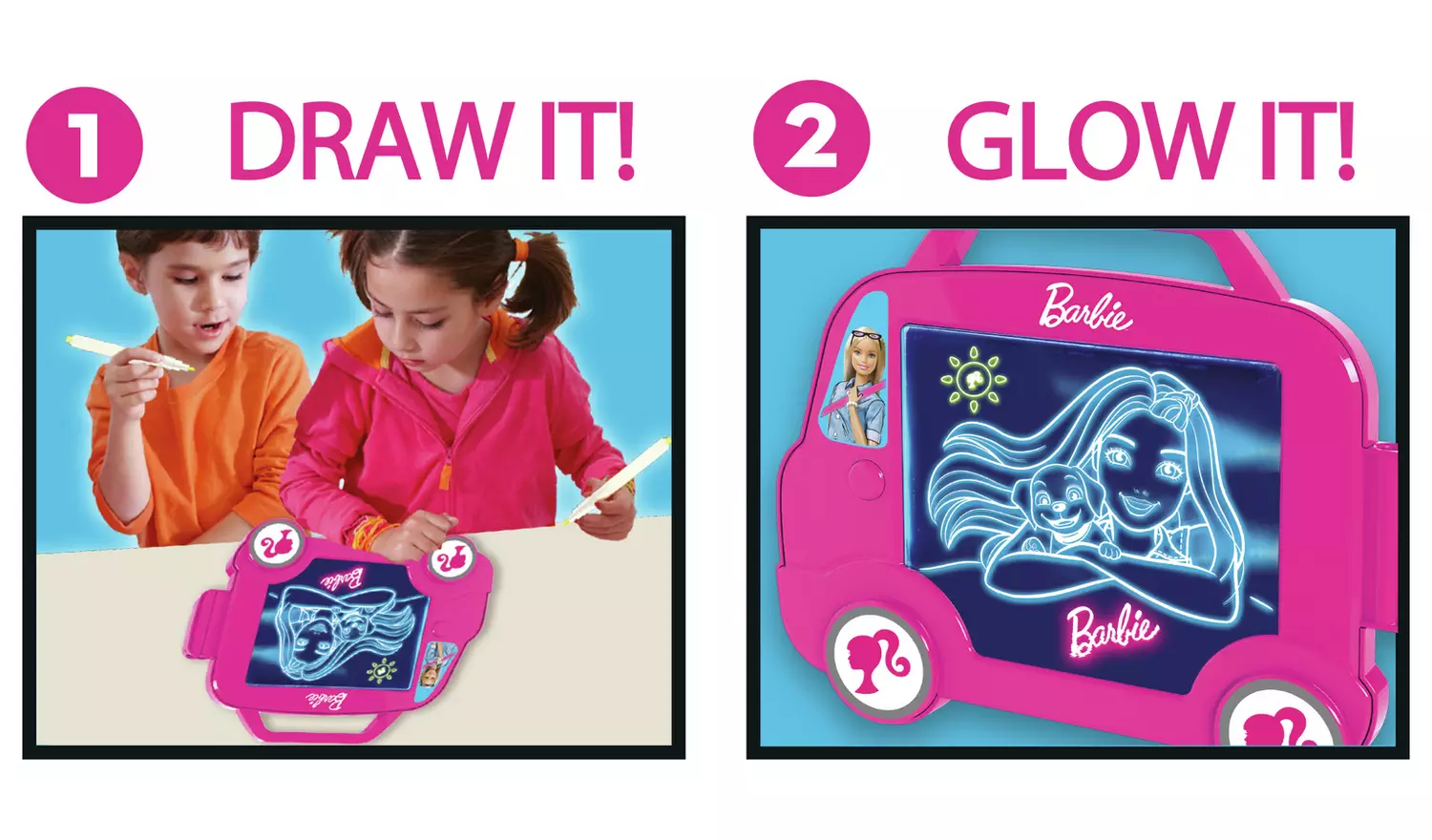 Glowpad Style Barbie Camper Van