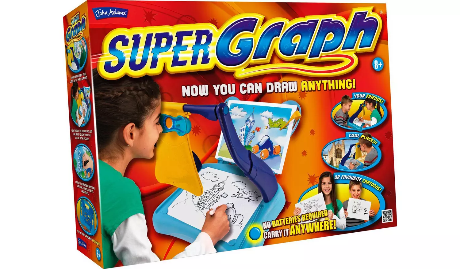 John Adams SuperGraph Drawing System Set